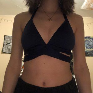 Criss Cross Bikini Top